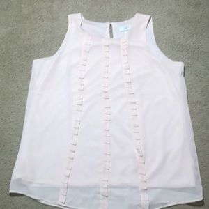 LOFT soft pink tank